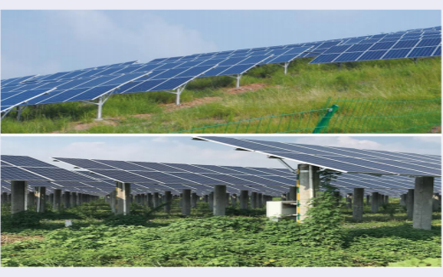 廣東梅州蕉嶺焦華16MW山地光伏電站